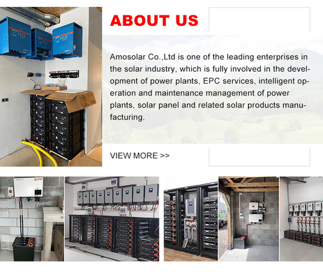 10Wh LFP Battery Pack 12V 24V 48V 51.2V 100Ah 200Ah for Energy Storage System Durable