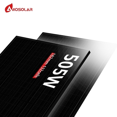 460W 480W 500W 550W 580W 650W All Black Solar Panels with CE TUV INMETRO ETL Certificate