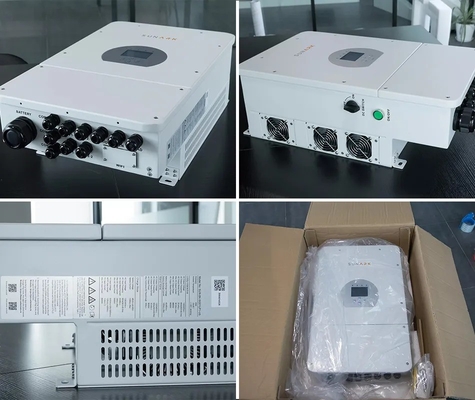 408W*638H*237D Size Deye Hybrid Single Phase Solar Inverter With Wifi SUN-8K-SG03LP1-EU