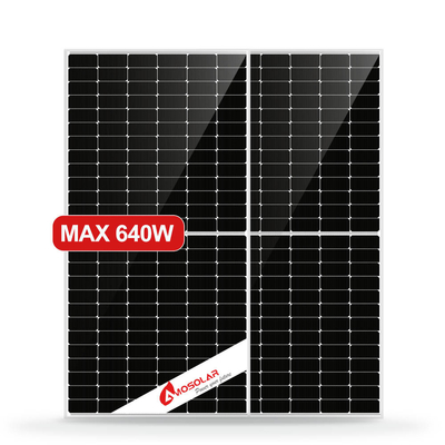 Monocrystalline N Type TOPCON Solar Panels 610W 620W 630W 640W for Solar Power System