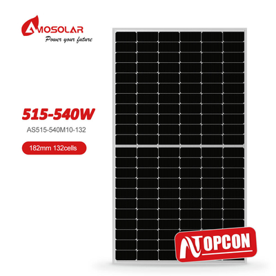 182mm Mono Solar PV Modules for Home Electricity 132 6*22 Cells Solar Power System