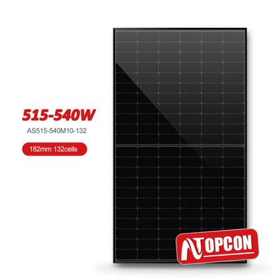 A Grade Solar Panels 182mm Mono Solar PV Modules for Home Electricity N-TYPE 515W 540W