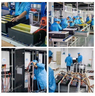 Split Lithium Iron Phosphate Battery Stack 20kWh/25kWh for Solar Energy Storage System