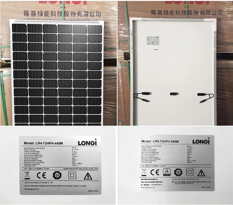 Longi HiMO 7 Double Glass Solar Panel 610w 620w 585W 595W 605W for Solar Power System