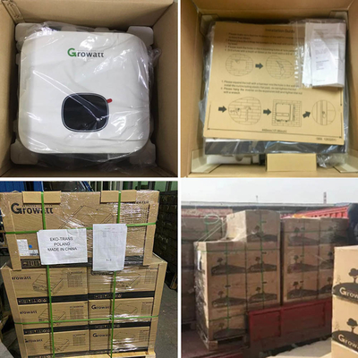 Growatt 7Kw 8Kw 10Kw On Grid Inverter Split Phase 3 Mppt Solar System 10Kw Solar Inverter for Home