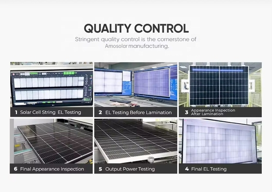 Longi Hi-Mo6 Mono 420w 410w 585W 590W PV Modules for Solar Panel Configuration System