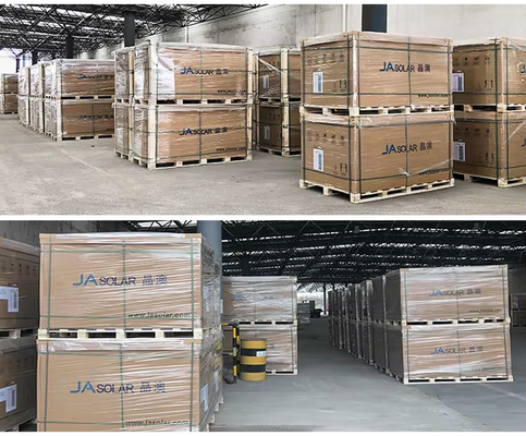Canadian JA Solar 550ww Half Cell Mono Modules 560w 570w 580w 590w Higher Output Power