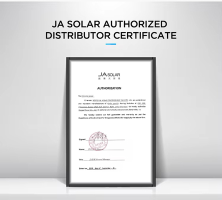 Anodized Aluminium Alloy Frame 560-600W JA Trina Longi Mono Solar for Home Solar