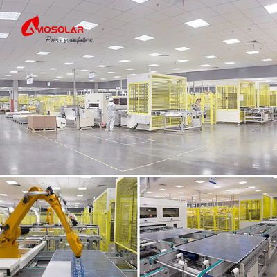 Amosolar Half Cut 182mm Cell 565w 570w 575w 580w 585w 590w PV Panel for Solar System