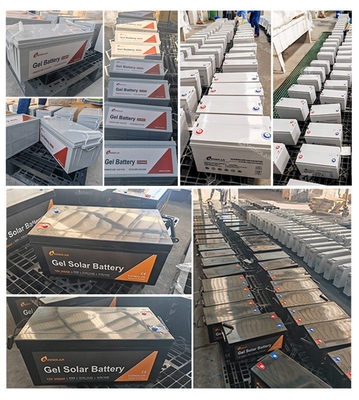 12v 100ah 150ah 200ah 250ah Deep Cycle Solar Gel Battery Dependable Energy Storage