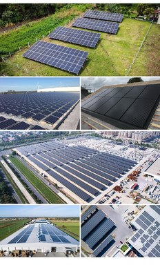 550w 700w 630w 610w 585ww 620w 580w Bifacial Solar Panel for Commercial Industry Benefit