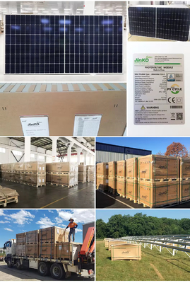 Jinko 550W 700W 630W 610W 585WW 620W 580W 500W Bifacial Solar Panel for Full System