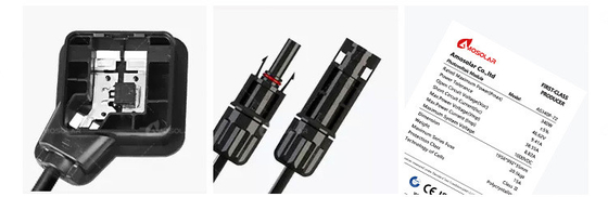 Split Junction Box 24v 330w 340w 350w 400w Solar PV Panel for Home Electricity System PERC