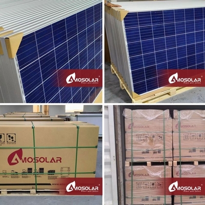 Split Junction Box 24v 330w 340w 350w 400w Solar PV Panel for Home Electricity System PERC