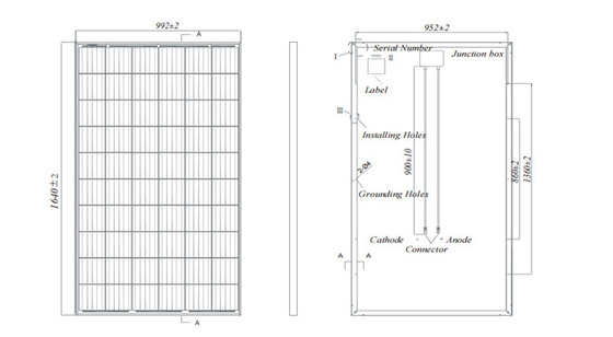 Poly Solar Panel 70w 40w 50w 60w 100w 150w 290w for Home Solar Electricity Needs