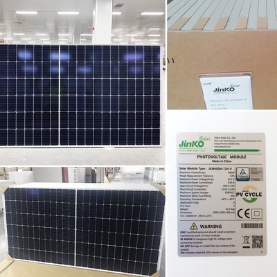 22% Panel Efficiency 144 Cells N-Type Solar Panel For Solar Power System Junction Box