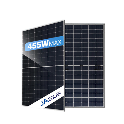 JA Solar 430W 440W 445W 455W Bifacial PV Modules Advanced Solar Power Technology