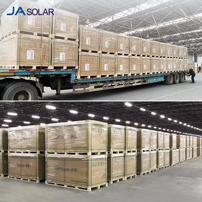 JA Solar 430W 440W 445W 455W Bifacial PV Modules Advanced Solar Power Technology