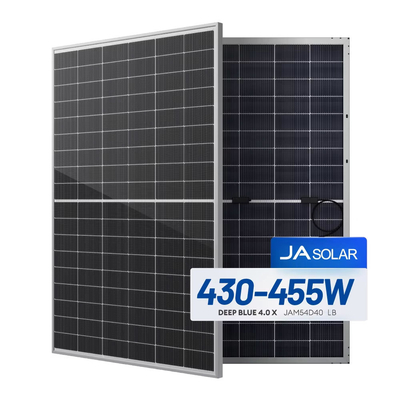 JA Solar Double-Sided Solar Panel 455w The Best PV Module for Home Solar Installations