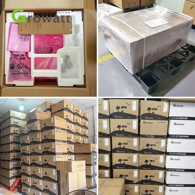 6000w Growatt 6Kw Hybrid Solar Power Inverter Single Phase 230V Output Frequency for Home