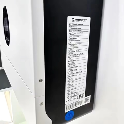 Solar Power System Home Growatt 6000 ES Plus Off Grid Solar Inverter 6kw Hybrid System