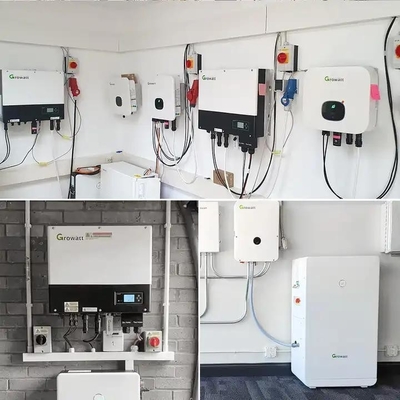 Solar Power System Home Growatt 6000 ES Plus Off Grid Solar Inverter 6kw Hybrid System