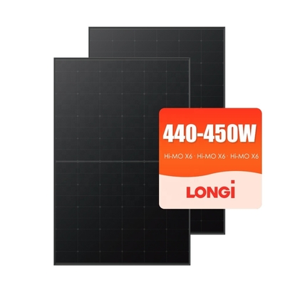 LONGi Hi-MO X6 LR5-72HTH 565-600M Half Cell T Technology Solar Panel 590W 595W 600W