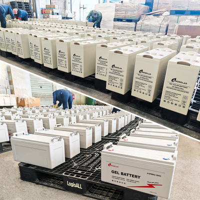 Amosolar Best Gel Battery Solar Storage for BOATS 250Ah/200Ah/100Ah 12V/24V/36V/48V