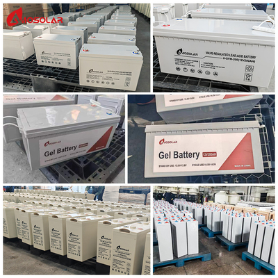 3000 Cycle Life Deep Cycle 12V Rechargeable Battery Agm Gel Long Life for Energy Storage