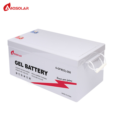 Amosolar 12V 100Amp 250Ah Deep Cycle Power Rechargeable Batteries for Solar Gel Battery