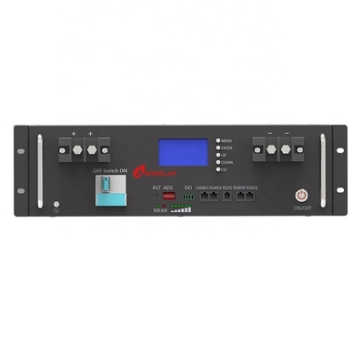 Outdoor Lifepo4 Battery 100Ah 48V Battery Rack for Amosolar 5kW Off Grid Solution