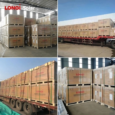Longi Himo 6 7 Bifacial All Full Black Solar Pane 410W 420W 430W 440W 450W