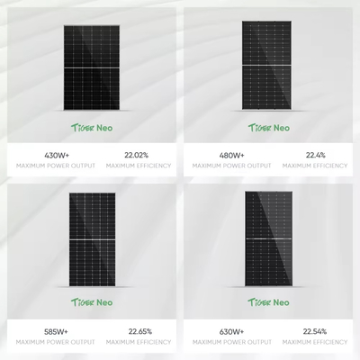 TOPCON Jinko Bifacial Solar Panel 575Watt 585Watt 590Watt Monocrystalline Cable 4.0mm2