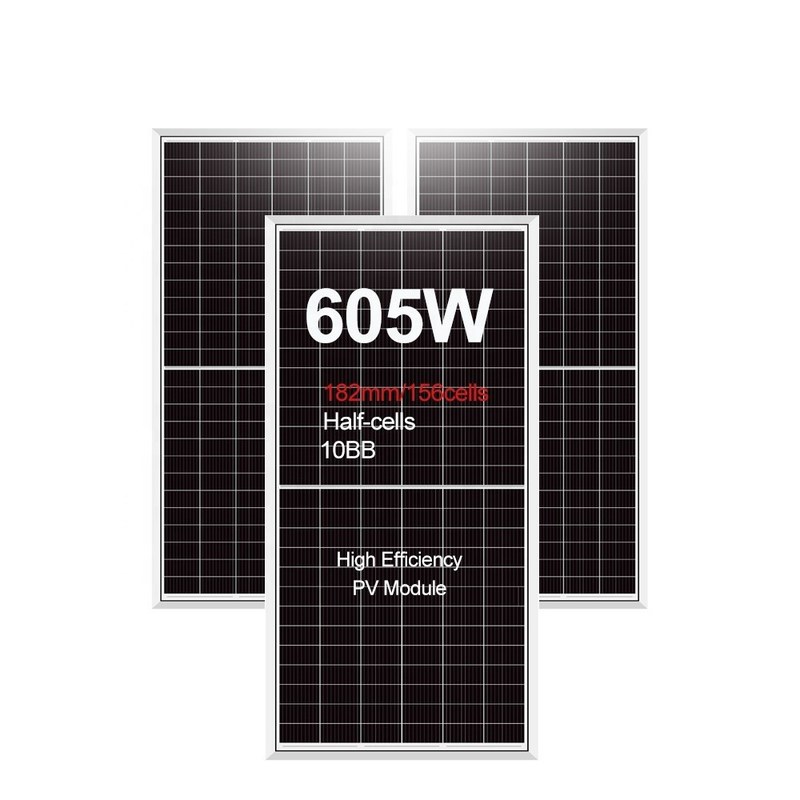 Amosolar Half-cells PERC A Grade Solar Panel 590 Watt 595 Watt 600 Watt for OEM Orders