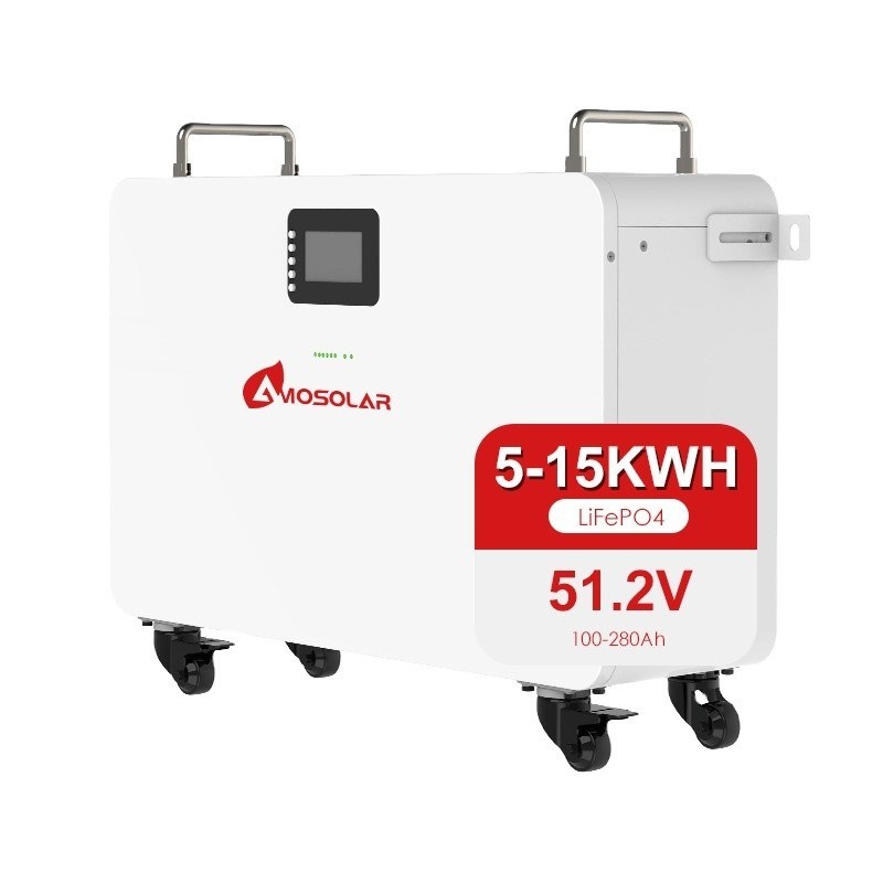 Affordable 51.2V 10kWh 15kWh Lifepo4 Battery for Customized Mobile Solar Power Supply