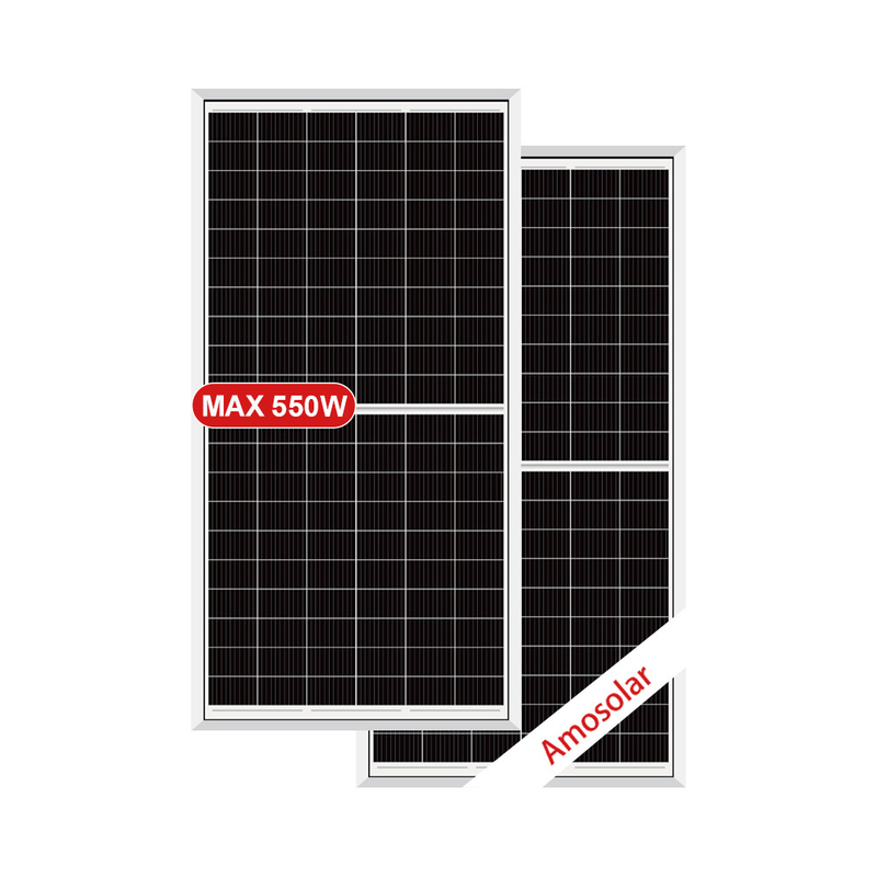 MC4 Compatible Connector Amosolar 555 W Wp Watts Solar Panels with CE/TUV Certification