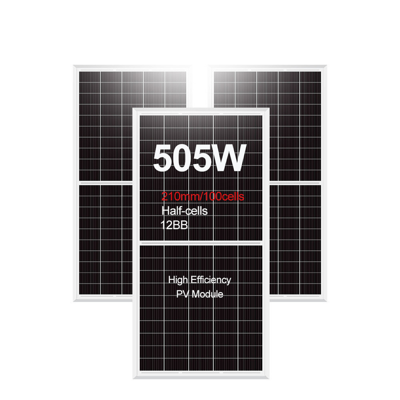 Upgrade Your PV Plant with 485w 490w 495w 500w 505w Solar Panel Kit from Certified
