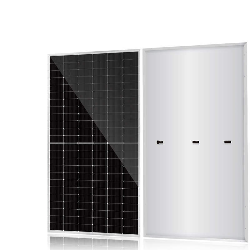 Half Cell Mono 550w 575W 580W 590W N Type Solar Panels for Roof and IP68 Junction Box