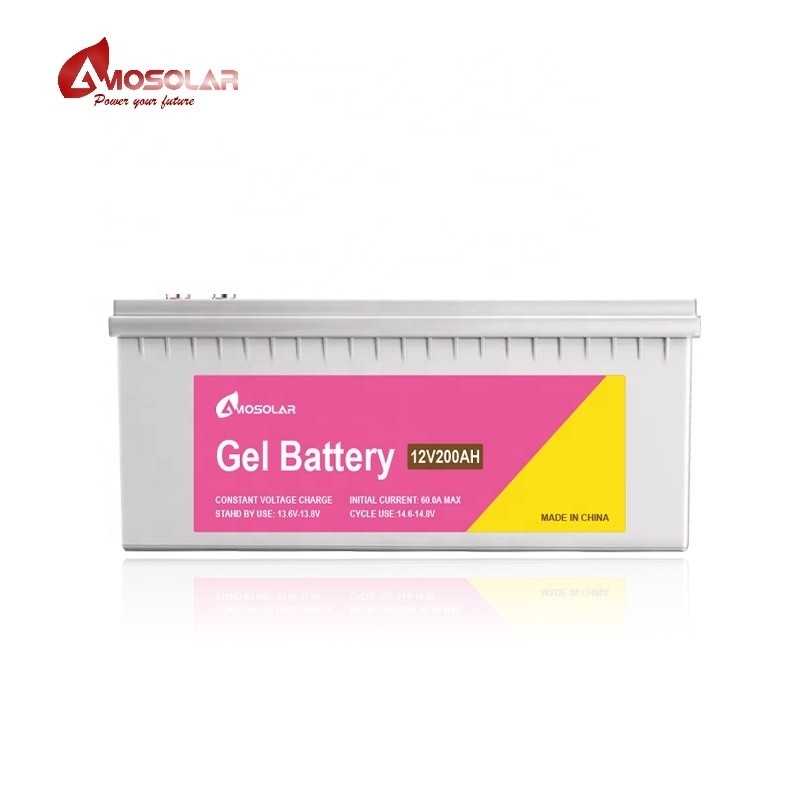12V 48v 50Ah 100Ah 150Ah 200Ah 250 Ah Gel Battery For Solar Storage System