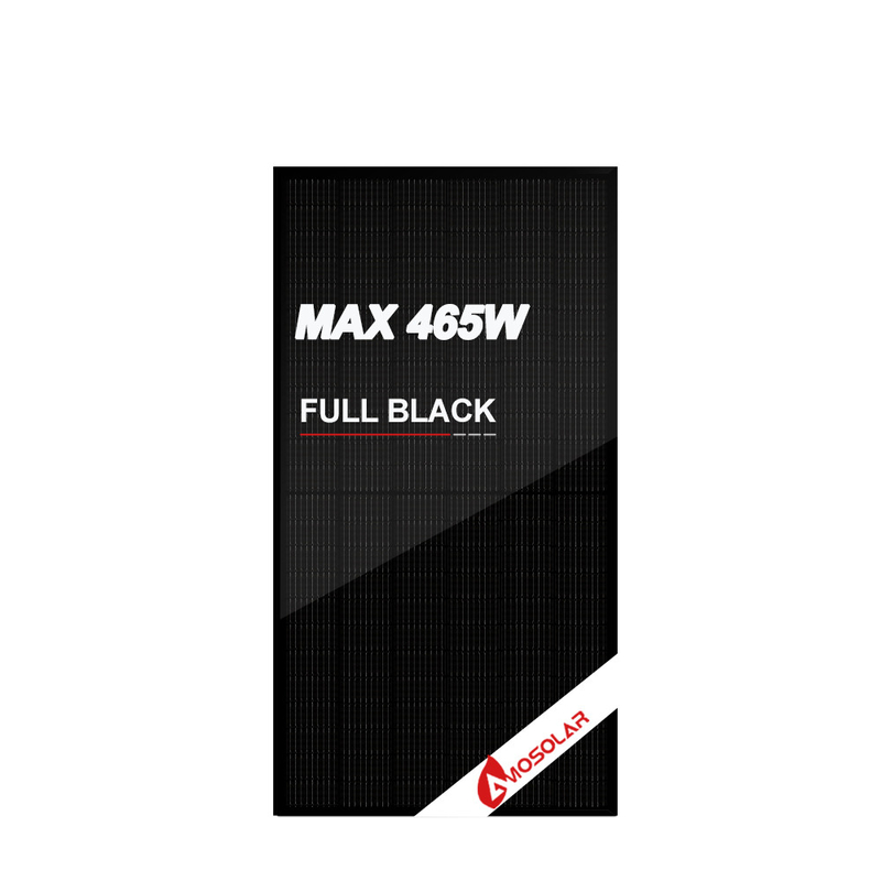 Black Backsheet Mono All Black 144 Cells 440w 450w 460w 465w Solar Panels with TUV CE