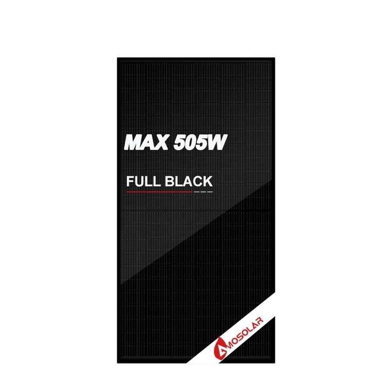 460W 480W 500W 550W 580W 650W All Black Solar Panels with CE TUV INMETRO ETL Certificate