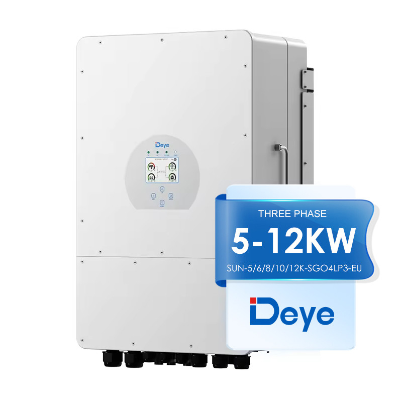 98.4% Inverter Efficiency Deye Single Phase 220V Solar Inverter 3600w 5000w 6000w 8000w