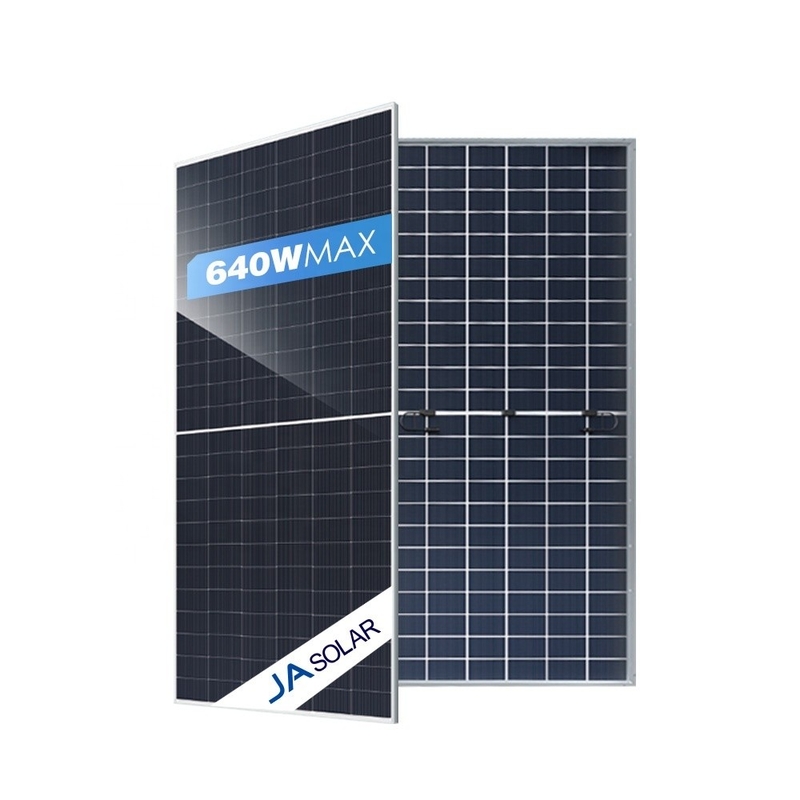 CE TUV IEC Certified Full Black Bifacial 620W N-Type Monocrystalline JA Solar Panel