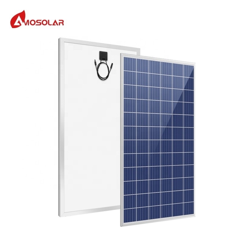 Split Junction Box 24v 330w 340w 350w 400w Solar PV Panel for Home Electricity System PERC