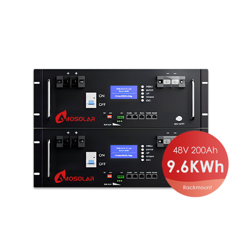 100Ah 200Ah Deep Cycle 5KW 10KW 48V 51.2V Server Rack Mount Home Solar Storage Battery