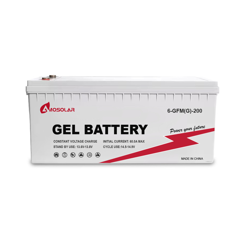 Amosolar Best Gel Battery Solar Storage for BOATS 250Ah/200Ah/100Ah 12V/24V/36V/48V