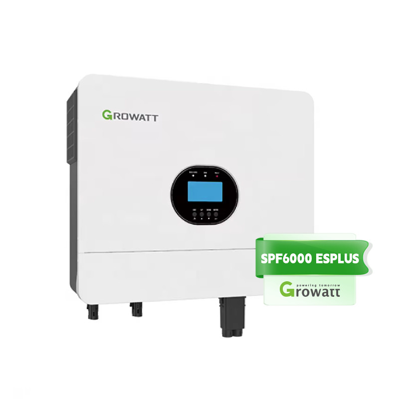 48V Growatt Spf6000Es Plus Hybrid Off Grid Solar Inverter With Lithium ...